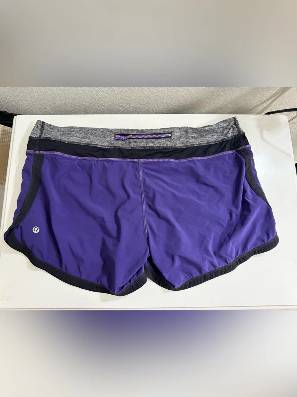lululemon short size 12 athletica Purple Athletic - Picture 2 of 6
